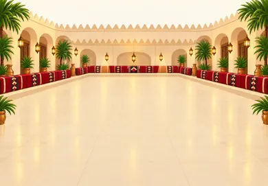 Your majlis before decorating